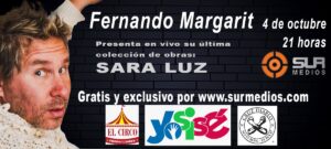 Fernando Margarit – OBRA:  SARA LUZ